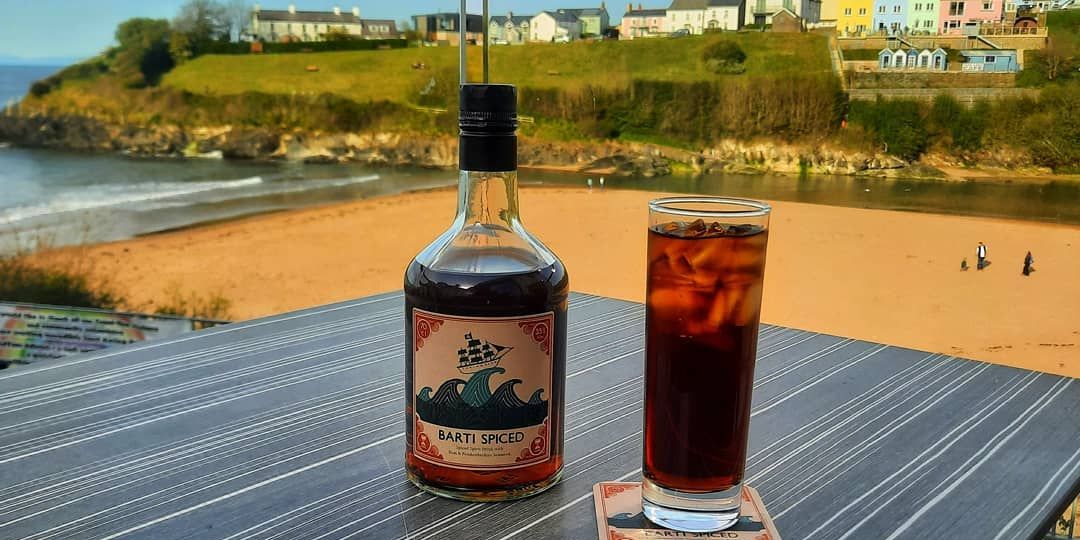 Ship Aberporth Drinks with sea view
